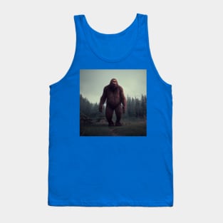 Sasquatch in Nature Tank Top